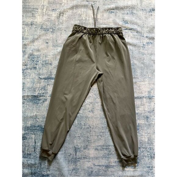 Lululemon Grey Sage Stretch High Rise Jogger Size 12 - Picture 2 of 6